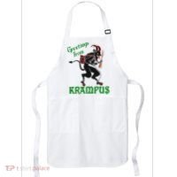 Krampus Greetings From Krampus Christmas Apron thumb 0