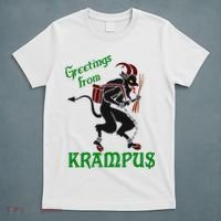 Krampus Greetings From Krampus Christmas T-Shirt thumb 5