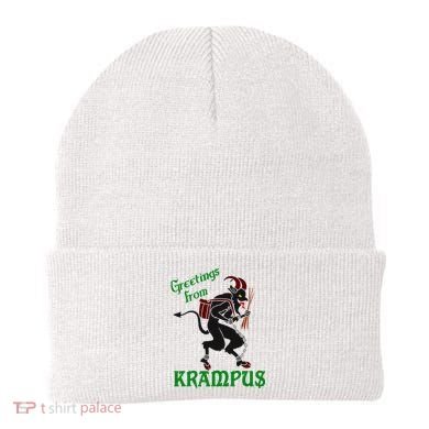 Krampus Greetings From Krampus Christmas Beanie