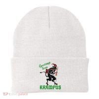 Krampus Greetings From Krampus Christmas Beanie thumb 0