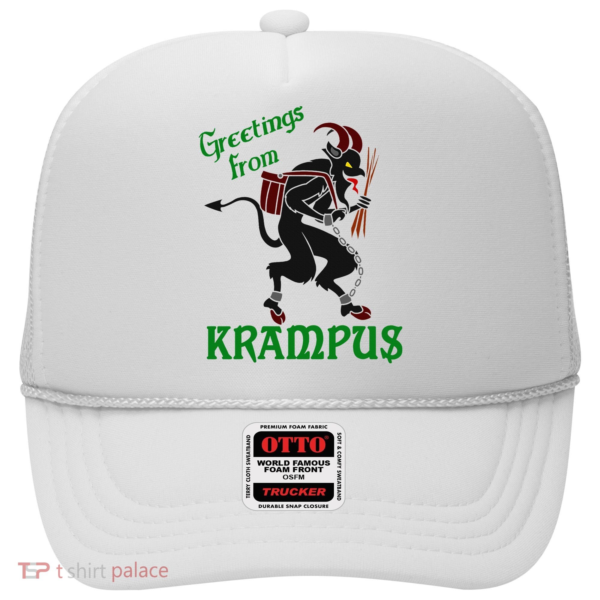 Krampus Greetings From Krampus Christmas Hat
