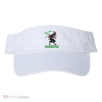 Krampus Greetings From Krampus Christmas Visor