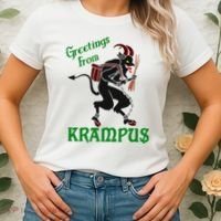 Krampus Greetings From Krampus Christmas Women's T-Shirt thumb 2