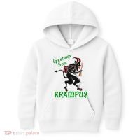 Krampus Greetings From Krampus Christmas Kids Hoodie thumb 0