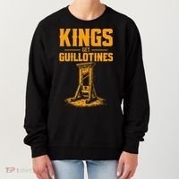 Kings Get Guillotines Funny Women's Sweatshirt thumb 0