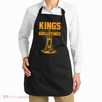 Kings Get Guillotines Funny Apron thumb 2
