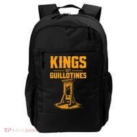 Kings Get Guillotines Funny Backpack thumb 0