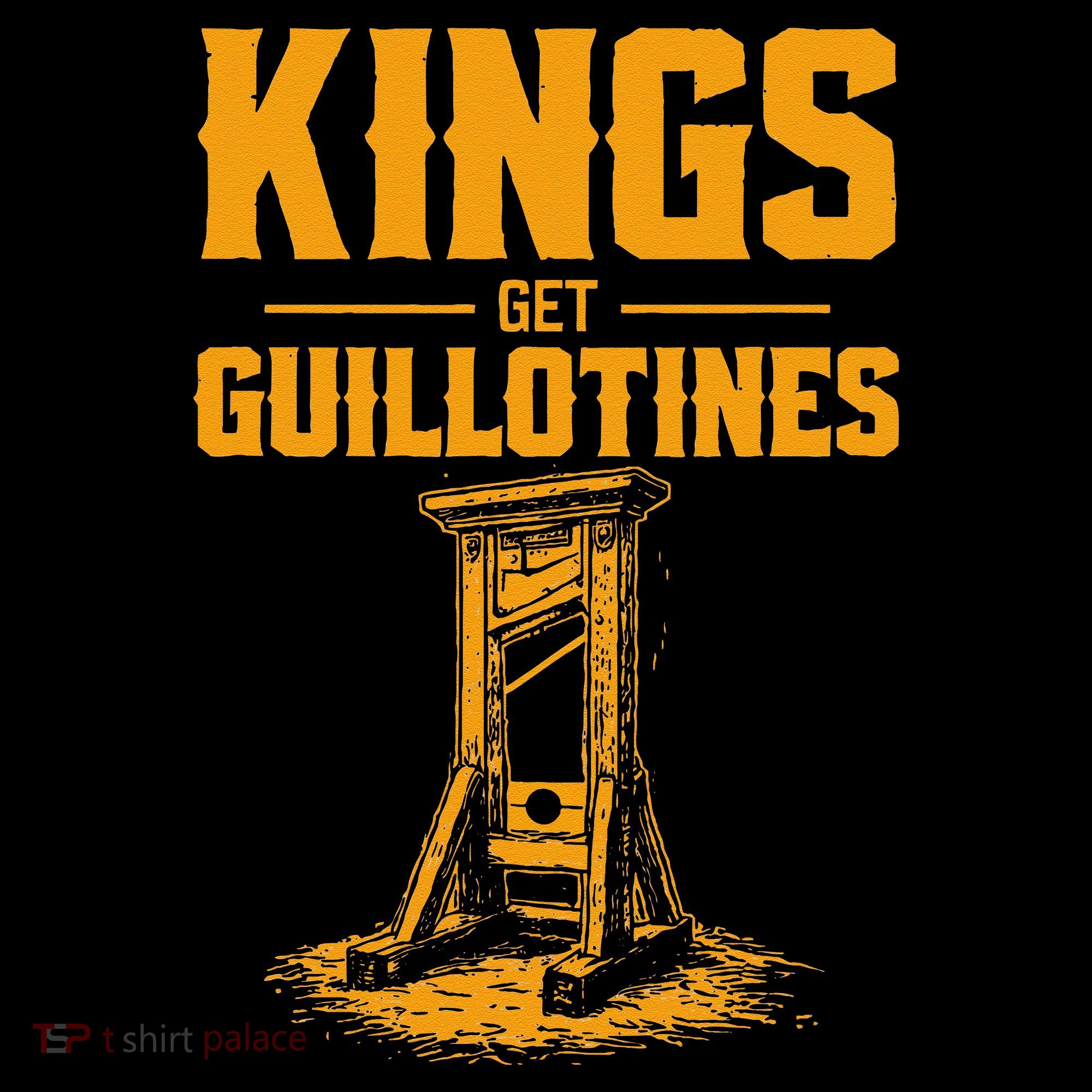 Kings Get Guillotines Funny Women's Hoodie