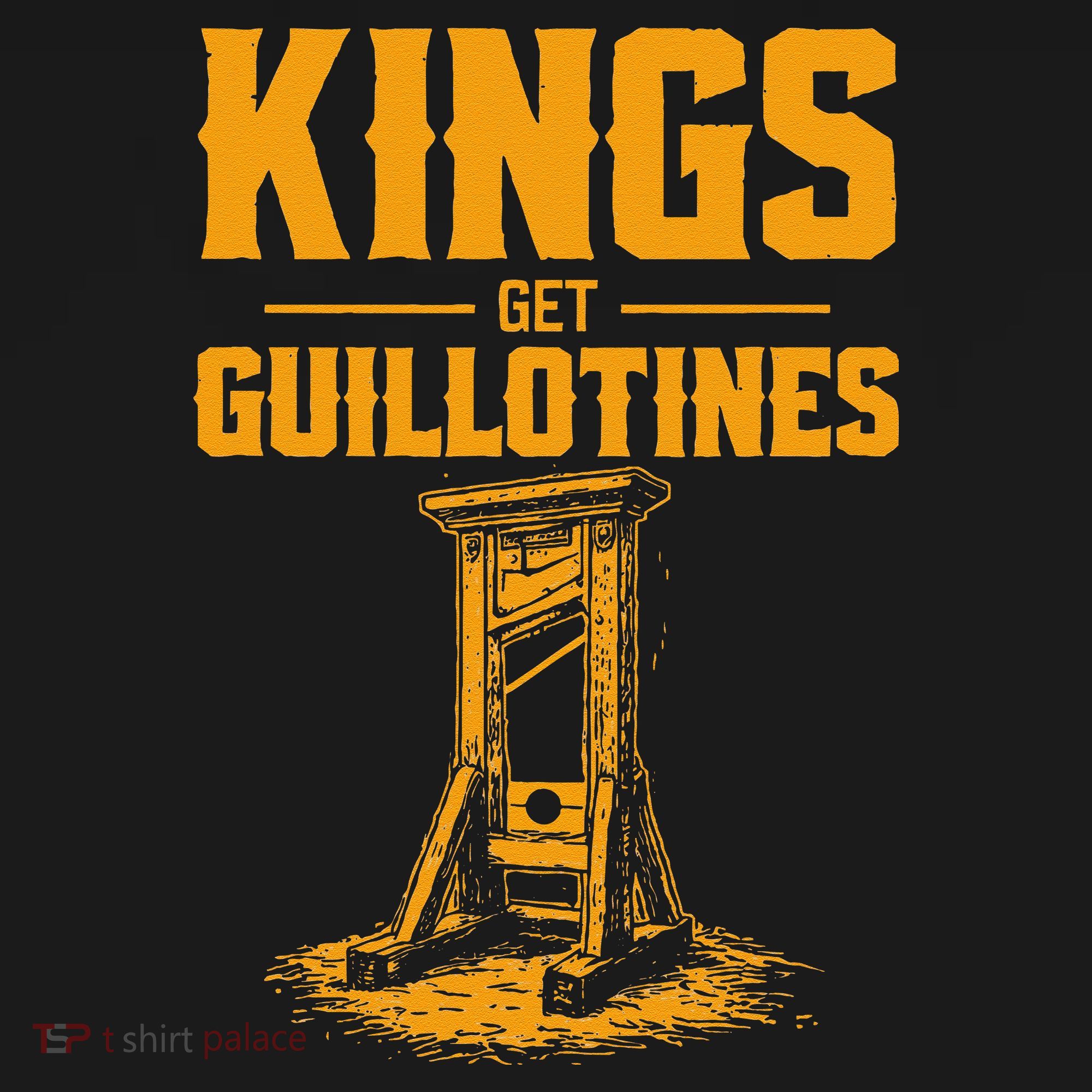 Kings Get Guillotines Funny Women's Tank Top