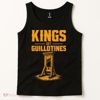 Kings Get Guillotines Funny Tank Top thumb 2