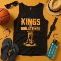 Kings Get Guillotines Funny Tank Top thumb 4