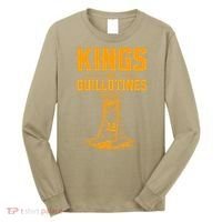 Kings Get Guillotines Funny Long Sleeve Shirt thumb 0