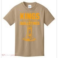 Kings Get Guillotines Funny Kids T-Shirt thumb 0