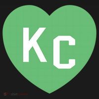 Kc Green Heart Kc Kansas City Green 2 Letter Kc Hearts Kc Funny Gift Women's Hoodie thumb 2