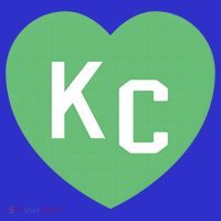 Kc Green Heart Kc Kansas City Green 2 Letter Kc Hearts Kc Funny Gift T-Shirt thumb 7