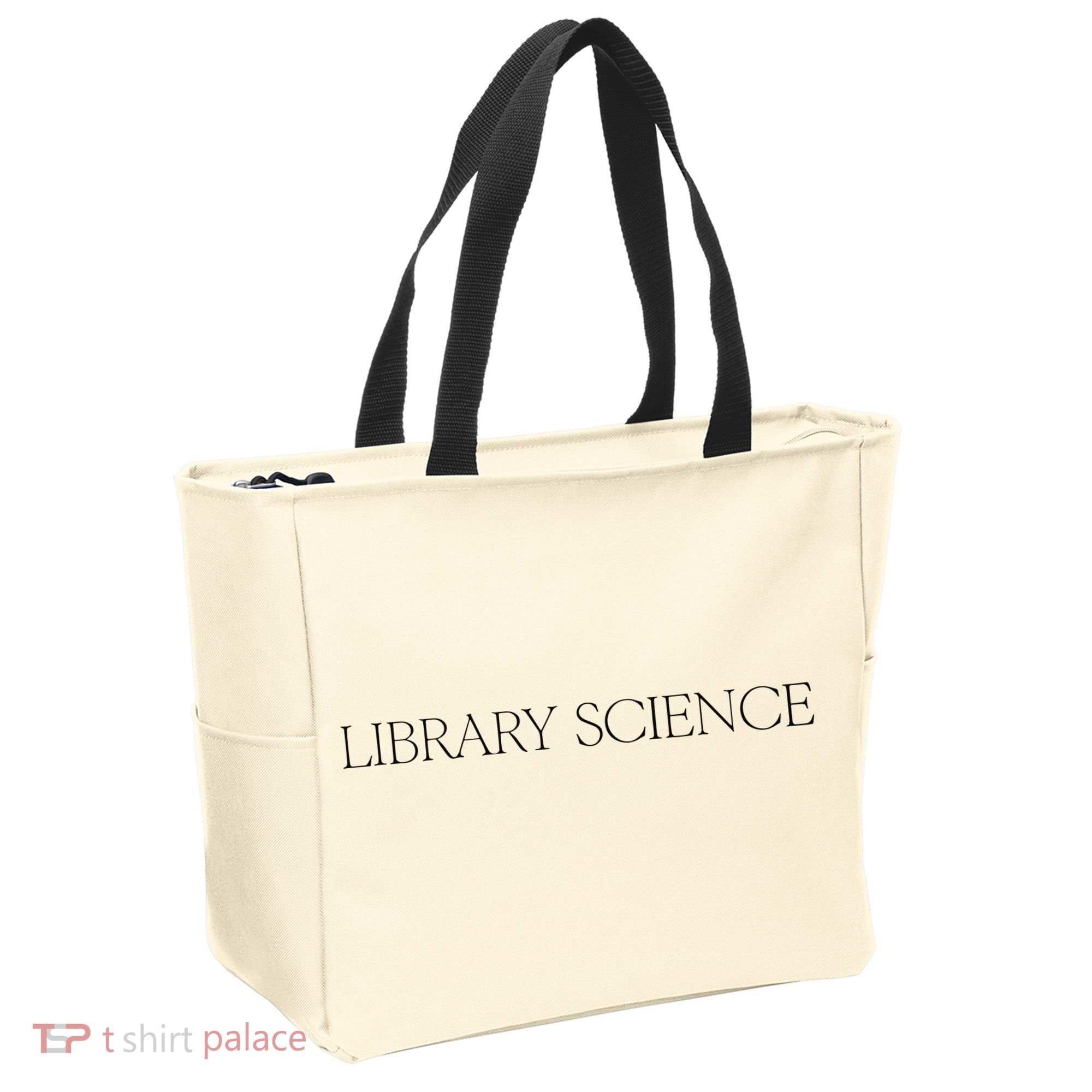 Kaia Gerber Library Science Tote Bag