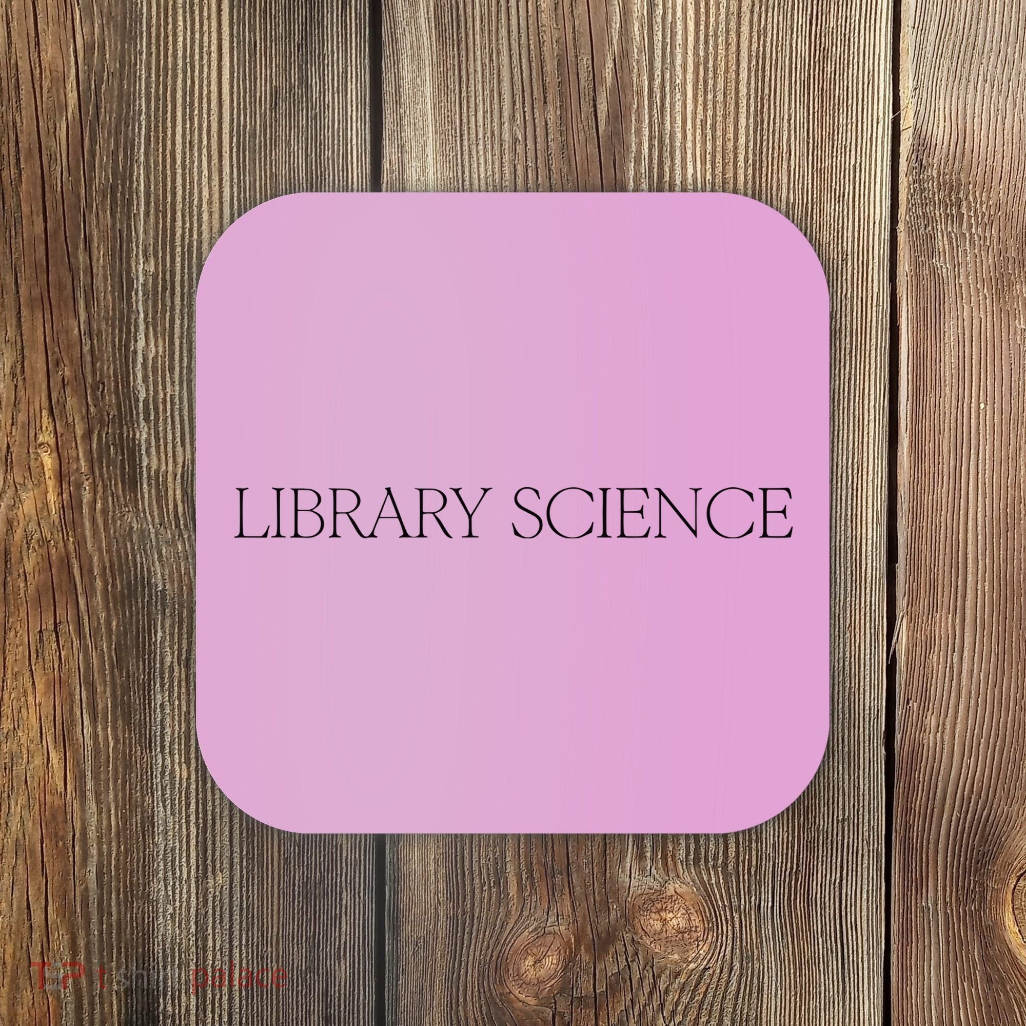 Kaia Gerber Library Science Coaster