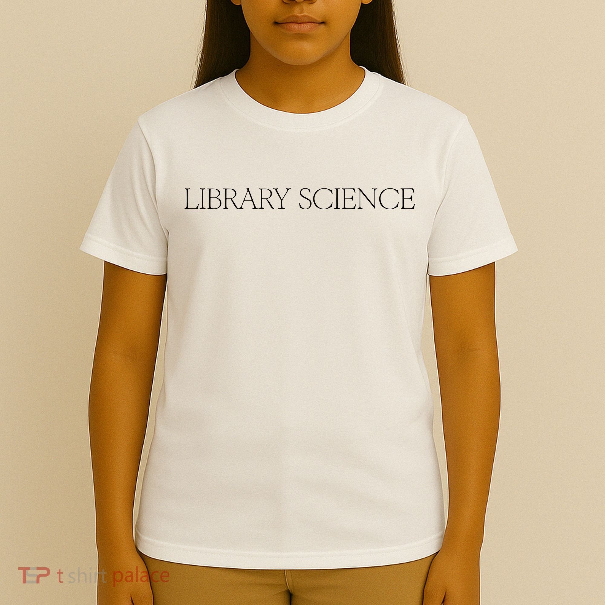 Kaia Gerber Library Science T-Shirt