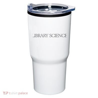 Kaia Gerber Library Science Tumbler