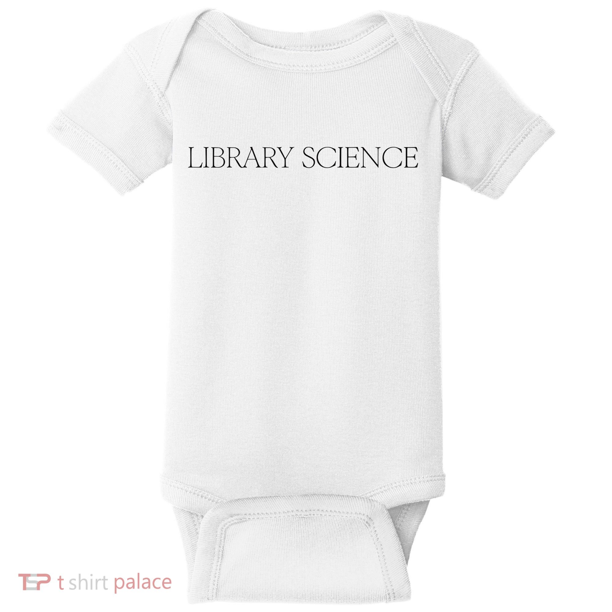 Kaia Gerber Library Science Baby Bodysuit