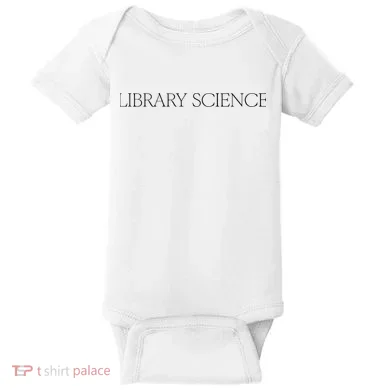 Kaia Gerber Library Science Baby Bodysuit