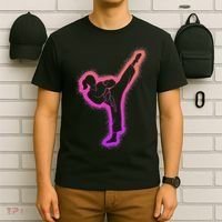 Karate Girl Martial Arts Women Taekwondo T-Shirt thumb 6