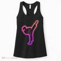 Karate Girl Martial Arts Women Taekwondo Women's Tank Top thumb 0