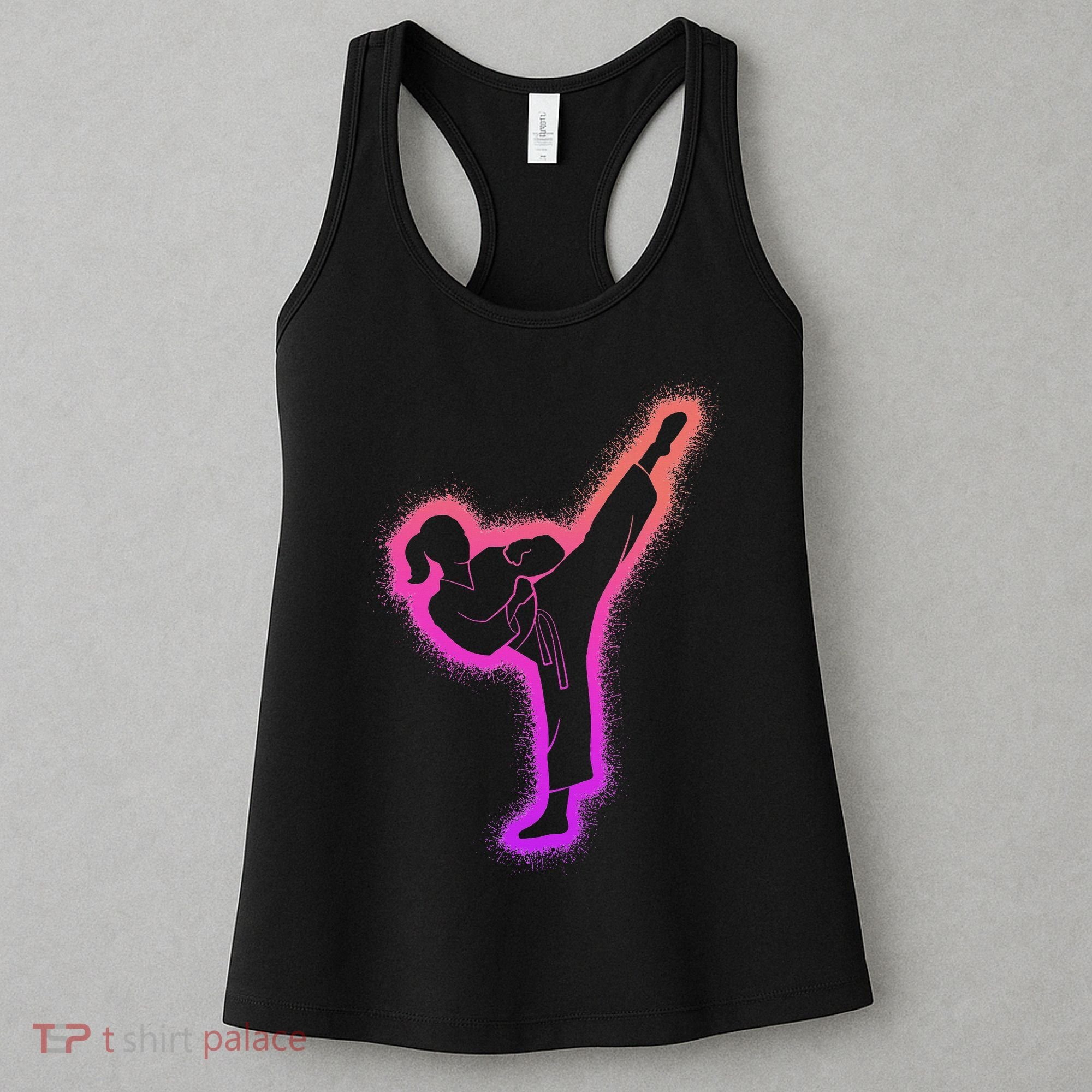 Karate Girl Martial Arts Women Taekwondo Women's Tank Top