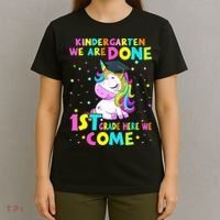 Kindergarten Graduation Magical Unicorn For Girls Graduate T-Shirt thumb 4