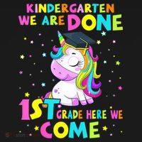 Kindergarten Graduation Magical Unicorn For Girls Graduate Women's Tank Top thumb 5
