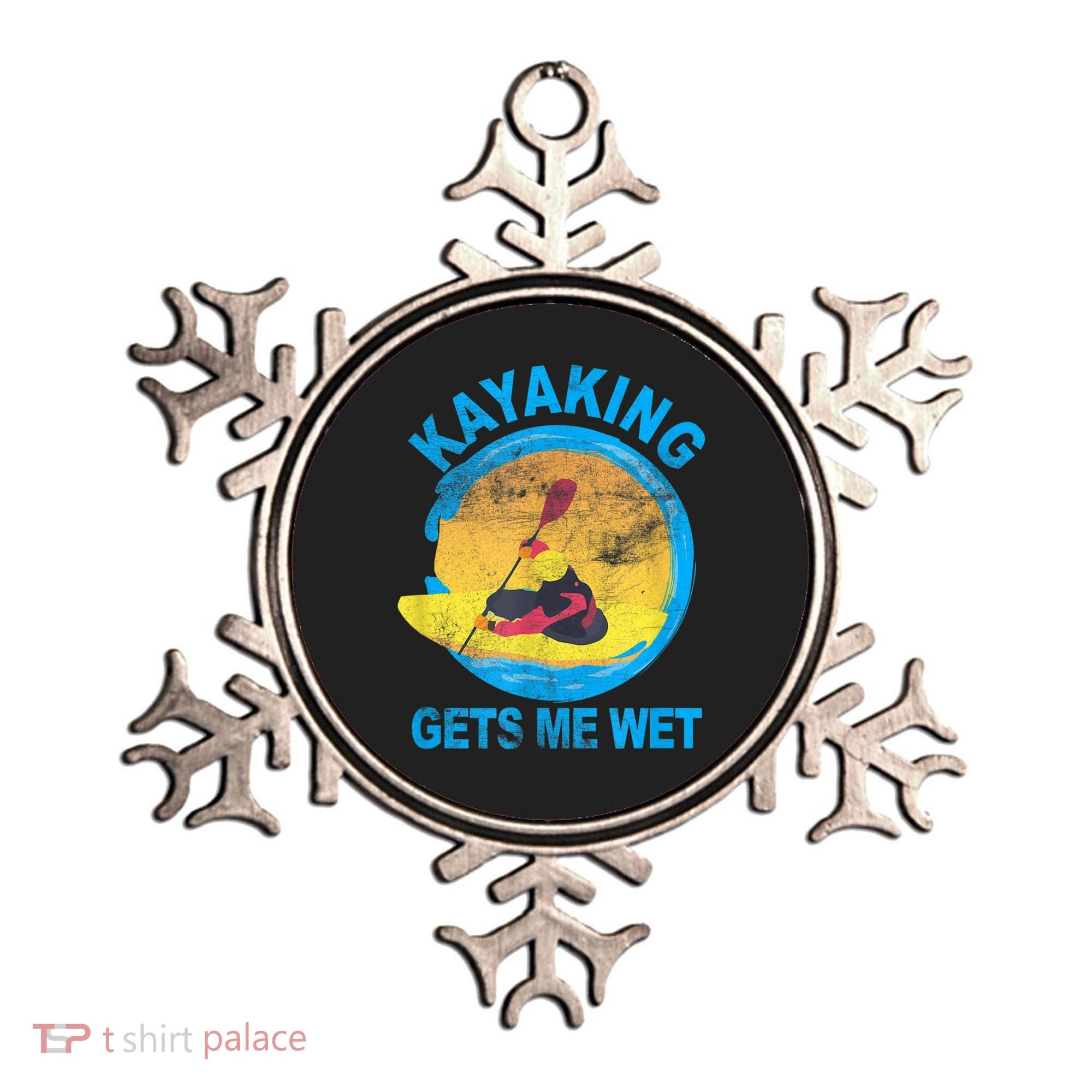 Kayaking Gets Me Wet Halloween Funny Ornament