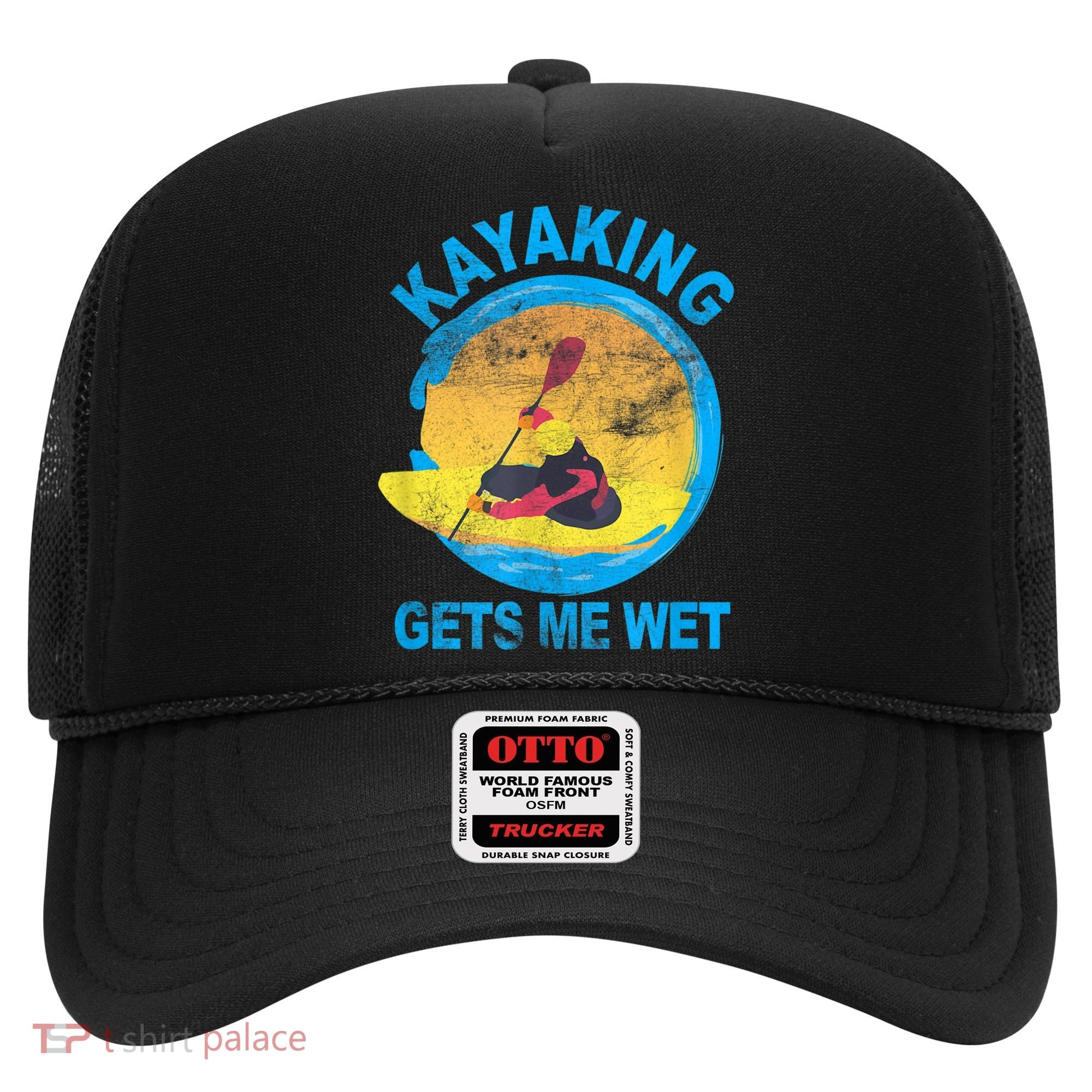 Kayaking Gets Me Wet Halloween Funny Hat