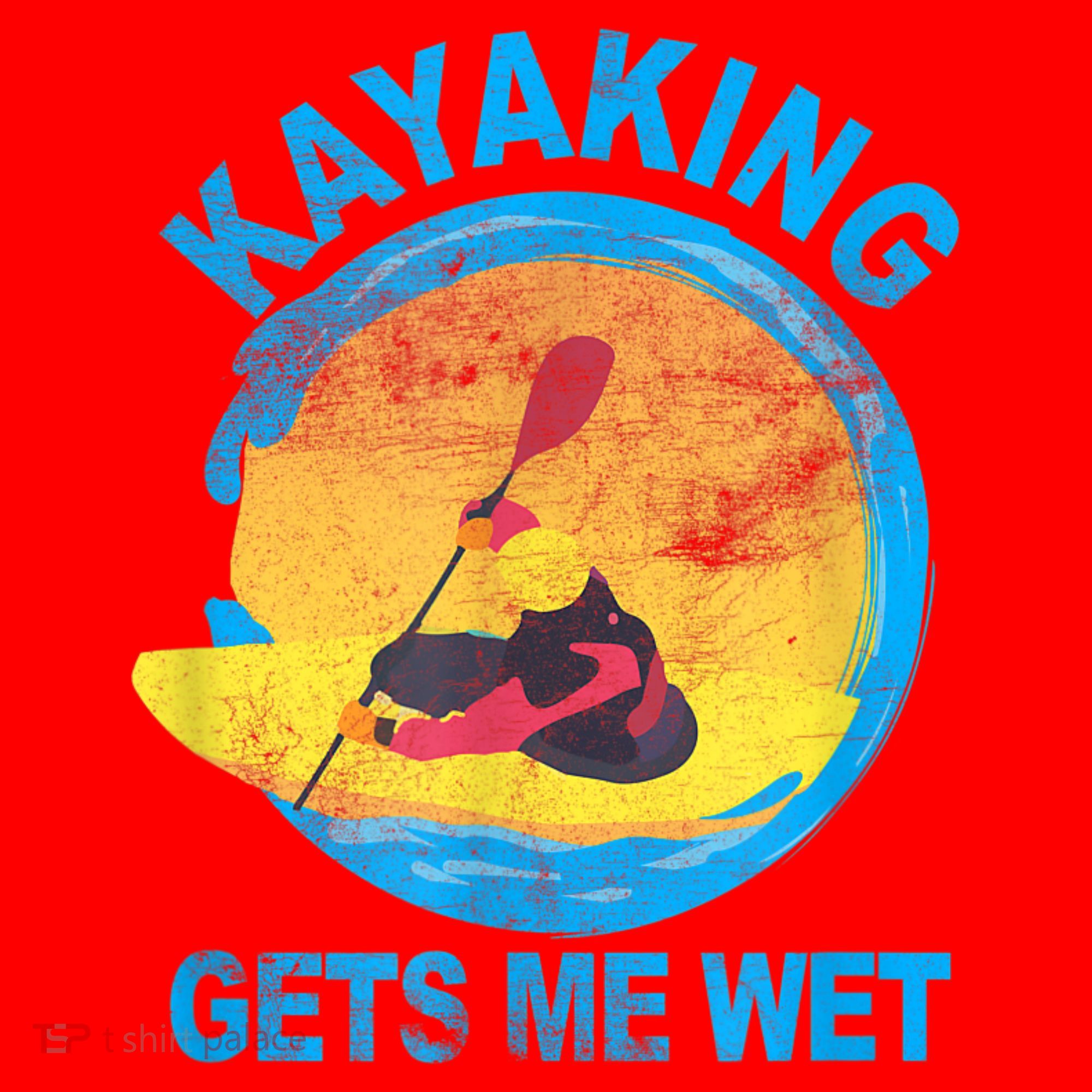 Kayaking Gets Me Wet Halloween Funny Santa Hat
