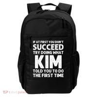 Kim Gift Name Personalized Birthday Funny Christmas Joke Gift Backpack thumb 0