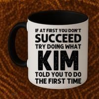 Kim Gift Name Personalized Birthday Funny Christmas Joke Gift Coffee Mug thumb 2