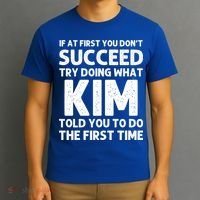 Kim Gift Name Personalized Birthday Funny Christmas Joke Gift T-Shirt thumb 3