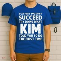 Kim Gift Name Personalized Birthday Funny Christmas Joke Gift T-Shirt thumb 6
