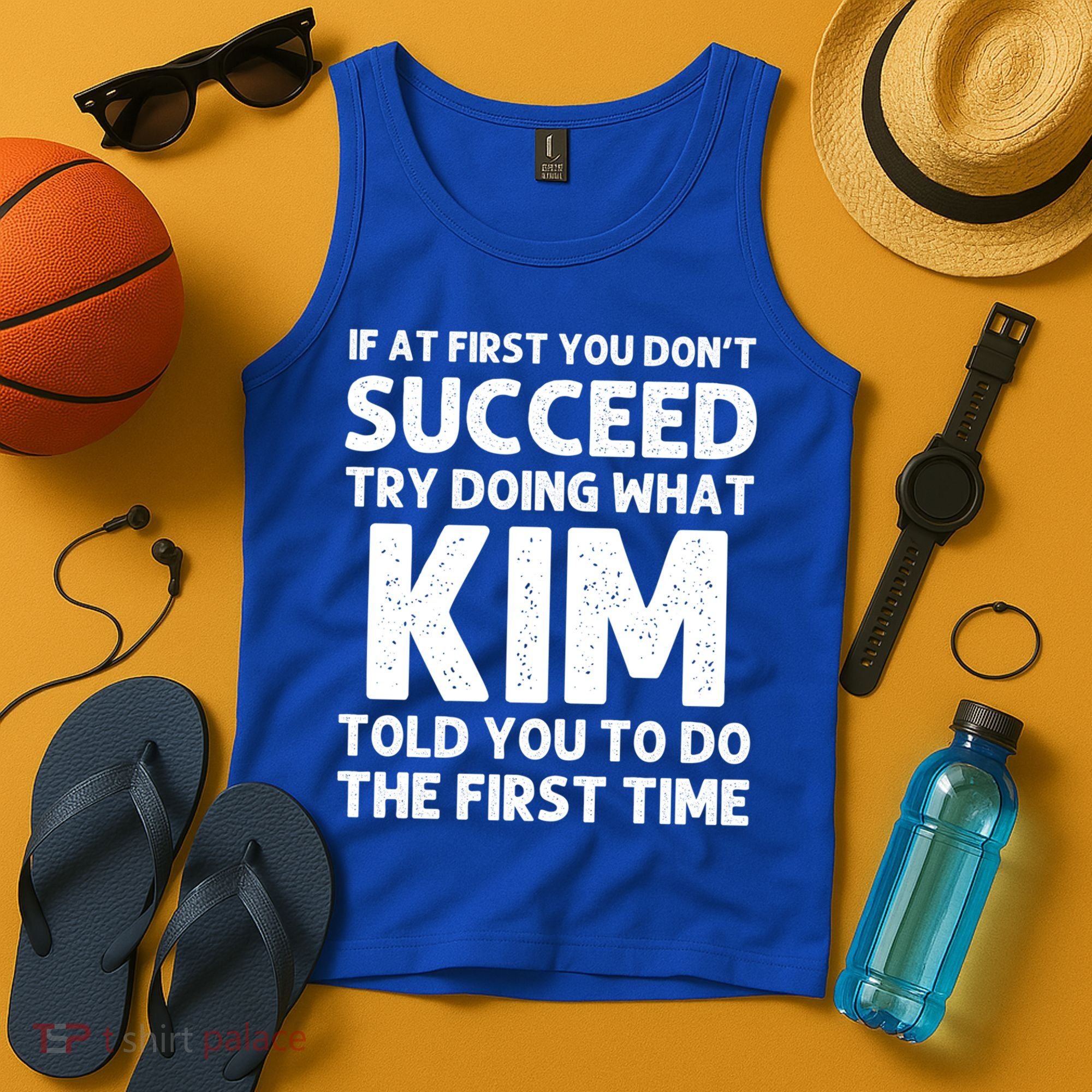 Kim Gift Name Personalized Birthday Funny Christmas Joke Gift Tank Top