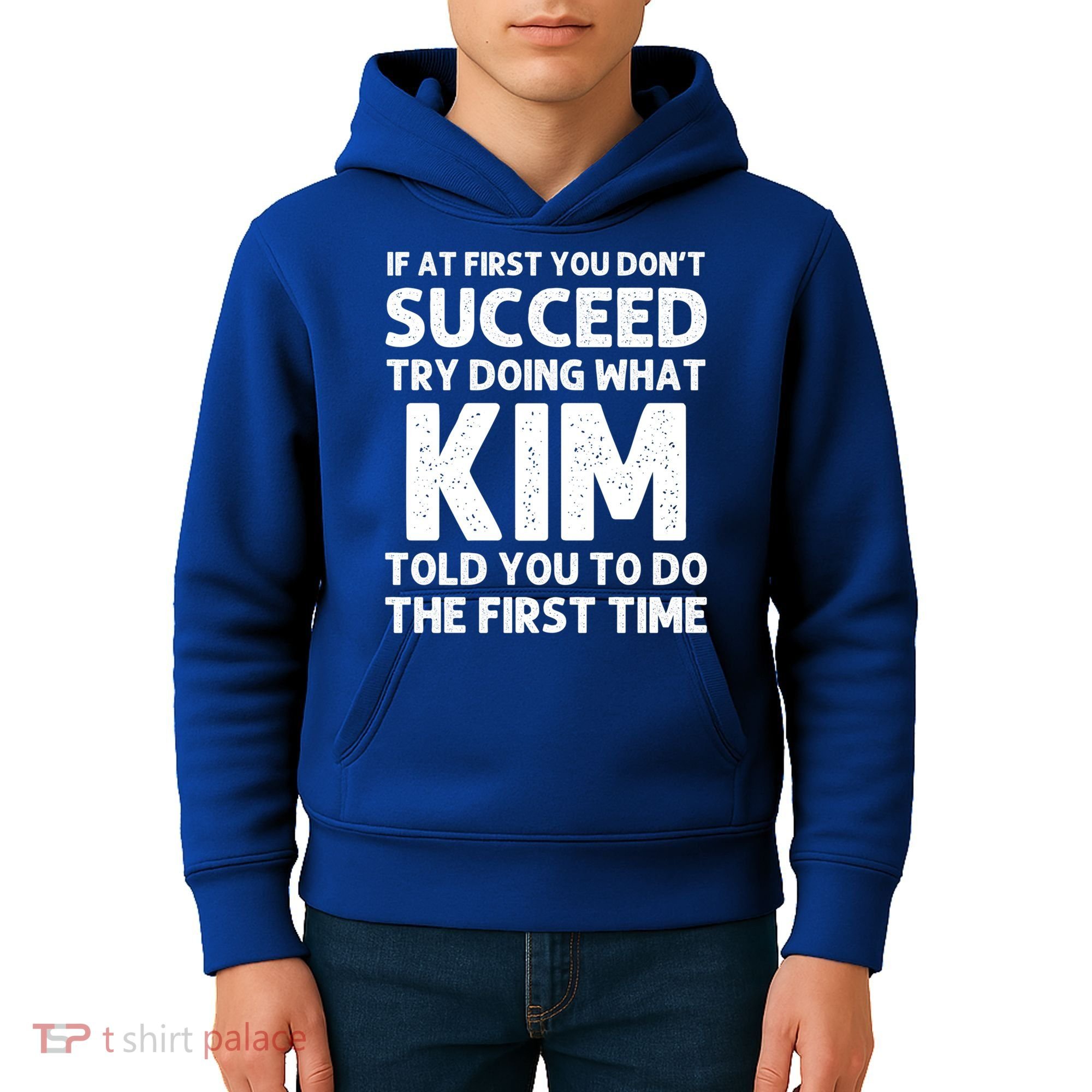 Kim Gift Name Personalized Birthday Funny Christmas Joke Gift Kids Hoodie