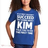 Kim Gift Name Personalized Birthday Funny Christmas Joke Gift Kids T-Shirt thumb 2