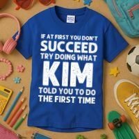 Kim Gift Name Personalized Birthday Funny Christmas Joke Gift Kids T-Shirt thumb 3