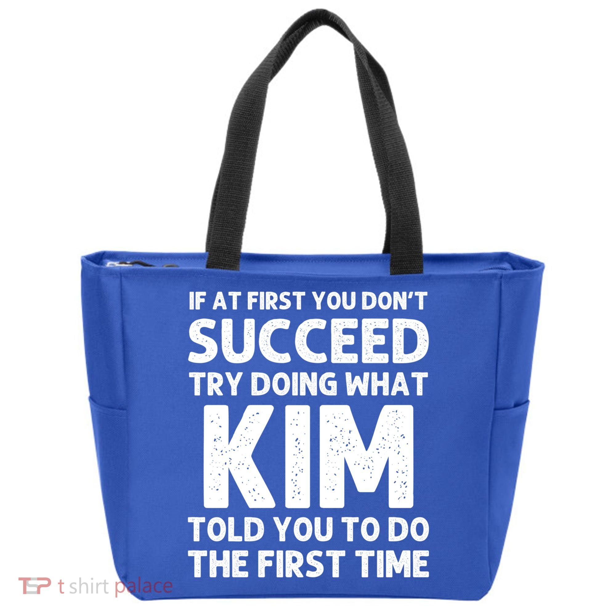 Kim Gift Name Personalized Birthday Funny Christmas Joke Gift Tote Bag