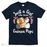 Kids Guinea Pig Just A Girl Who Loves Guinea Pigs T-Shirt thumb 0