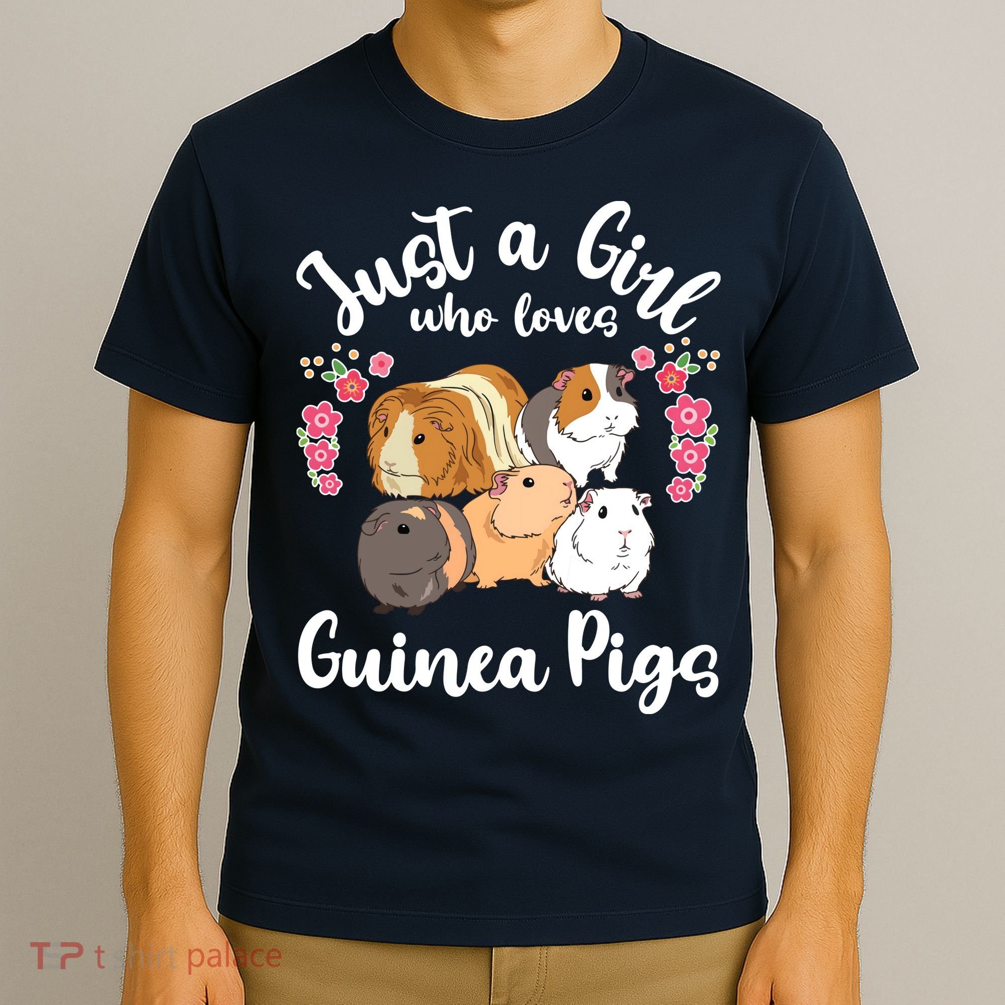 Kids Guinea Pig Just A Girl Who Loves Guinea Pigs T-Shirt