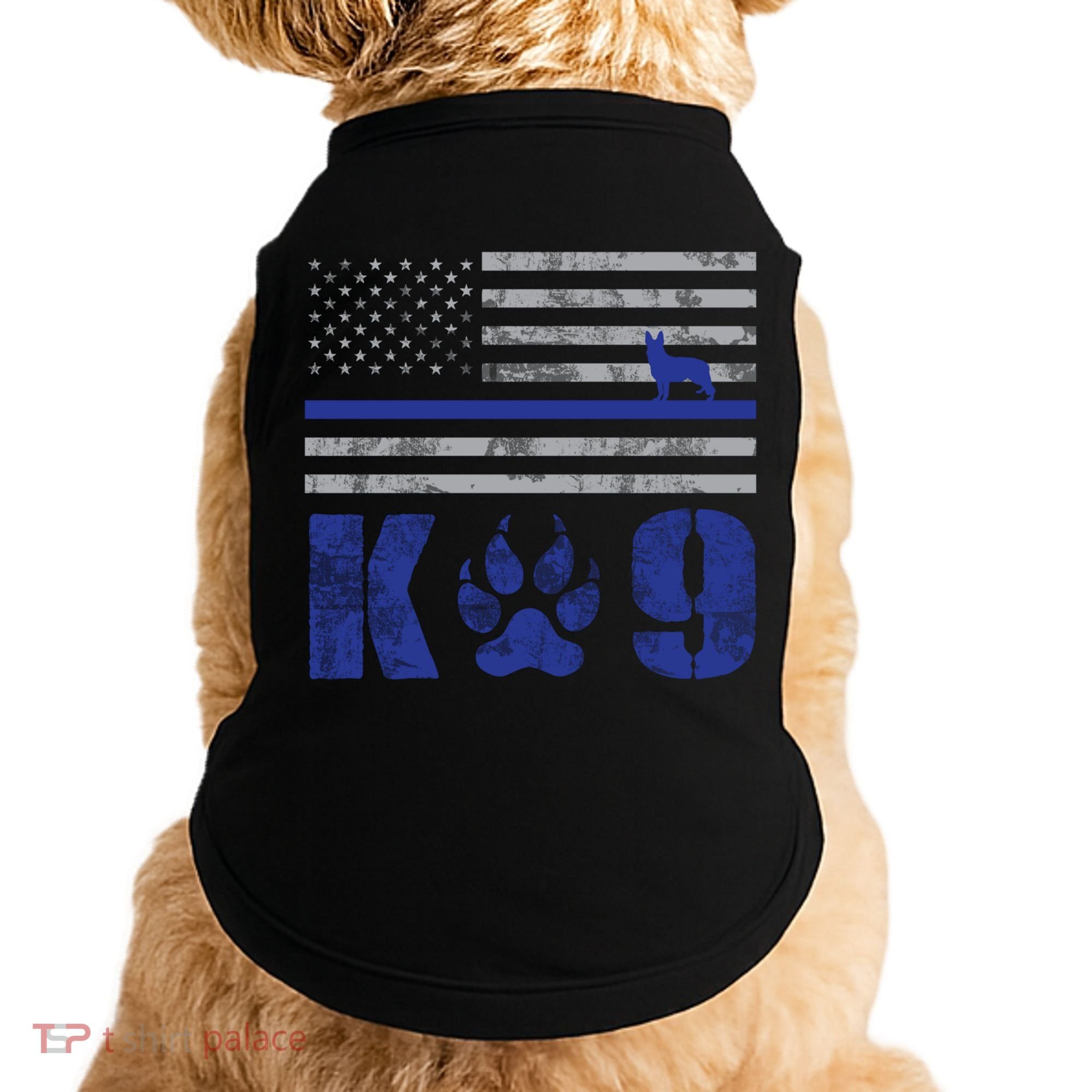 Kcute Gift9 Police Officer Leo Law Enforcement Doggie Tank