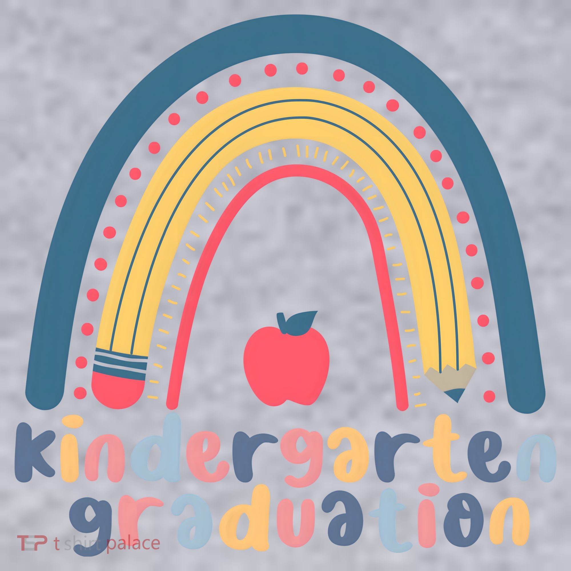 Kindergarten Graduation Rainbow Cute Women's Sweatshirt