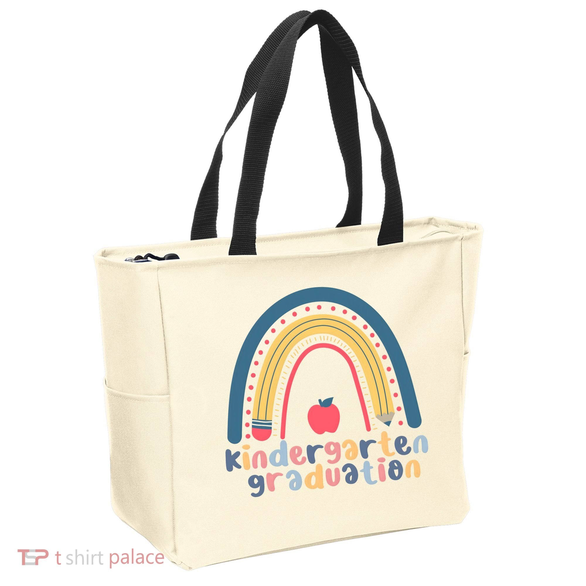 Kindergarten Graduation Rainbow Cute Tote Bag