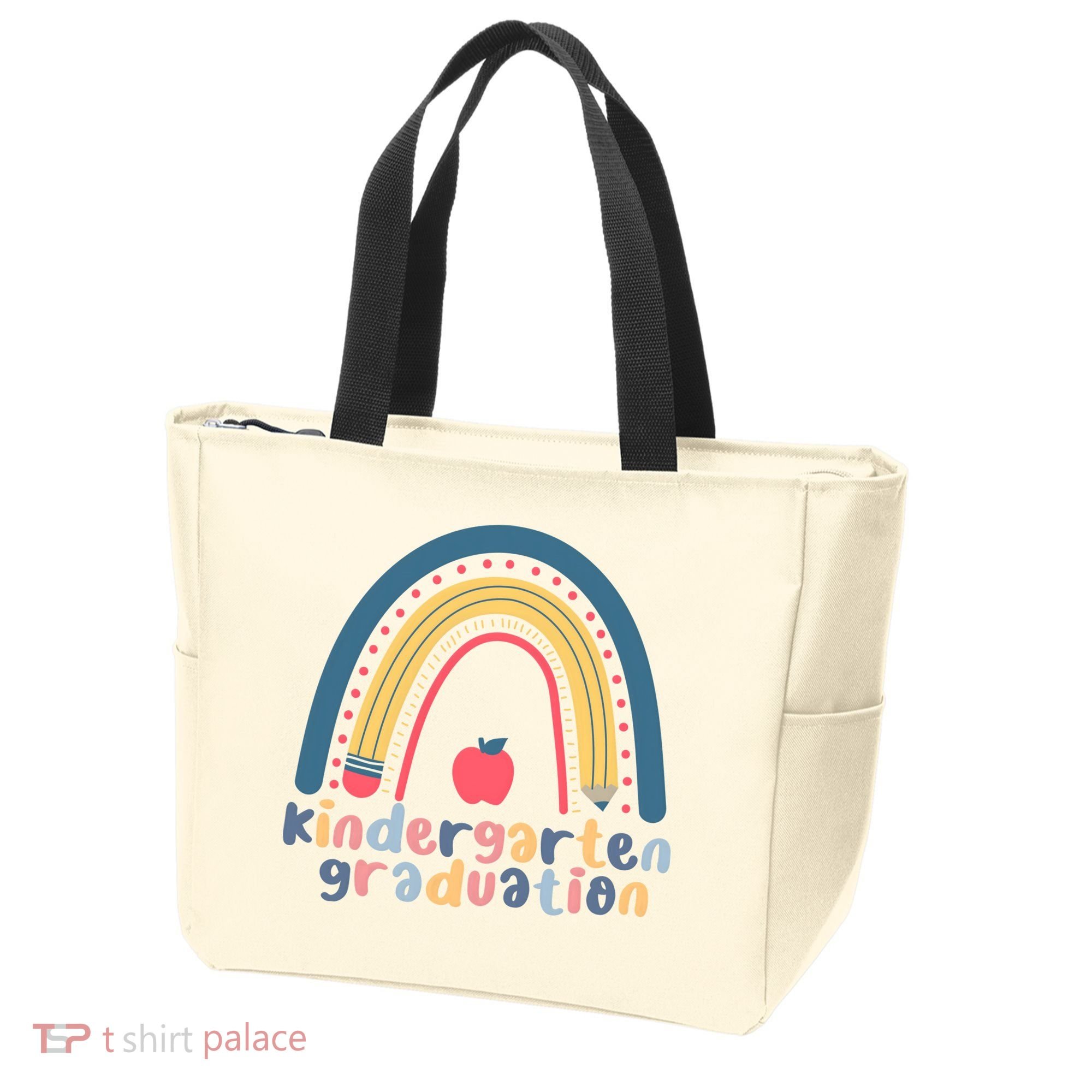 Kindergarten Graduation Rainbow Cute Tote Bag