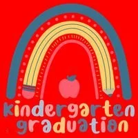 Kindergarten Graduation Rainbow Cute Santa Hat thumb 1