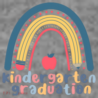 Kindergarten Graduation Rainbow Cute Toddler Hoodie thumb 2